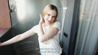 Stepsister Got Caught Smoking and Didn't Mind Getting Fucked in Ass and Pussy