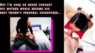 I Became a Latina MILF Blowjob Slut for my Son's Best Friend