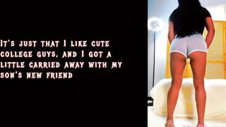 I Became a Latina MILF Blowjob Slut for my Son's Best Friend