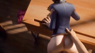Anime Hentai - 18yr AMATURE EX-girlfriend have sex after school