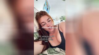 Tight Petite Pussy Leaking Cum *TIKTOK LIVE*