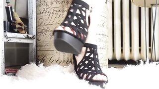 Love the Way the Way the Straps Hug My Feet, the Way They Criss Cross Upon My Skin