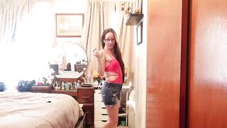 I Love Tying Myself up While in Lingerie and Heels, the Way the Gag in My Mouth and the Tape on My Skin Turns Me on so Hard!!!