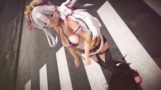 Mmd R-18 Anime Girls Sexy Dancing Clip 391