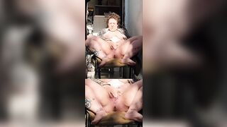 naked on my corridor masturbating to the sun