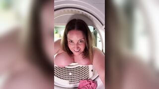 Whoops, Stuck in the Dryer Again