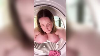 Whoops, Stuck in the Dryer Again
