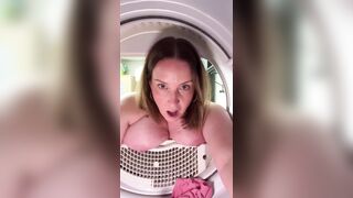 Whoops, Stuck in the Dryer Again