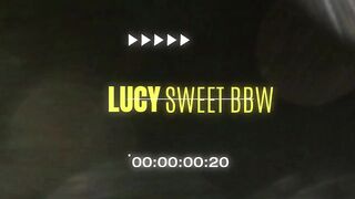 BBW Has a New Best Friend.. He Made Her Cum and Her Pussy Got Filled with Cream!!