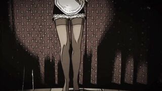 Lara Latex Splashing Orgasm in Retro Shorts for LarasPlayground