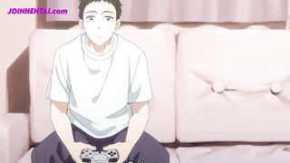 Stepsister Seduced Stepbrother When Playing On Playstation ( Parody Hentai )