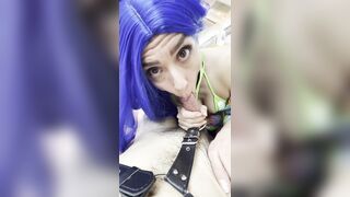 Dominican Beats: Festival Passion with a Blue-Haired Girl
