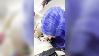 Dominican Beats: Festival Passion with a Blue-Haired Girl