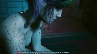 Cyberpunk 2077 Sex Scenes Judy - Pyramid Song Cyberpunk Nude Game Play