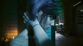 Cyberpunk 2077 Sex Scenes Judy - Pyramid Song Cyberpunk Nude Game Play