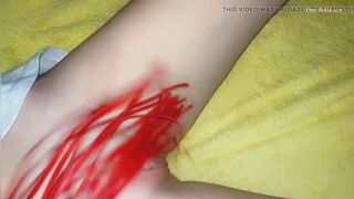 Punishment Petite Pussy for Night Masturbation