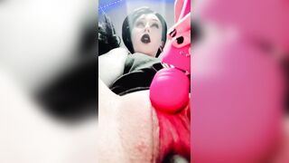 Stretching my tight pussy as I ride and cum for you