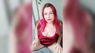 Redhead Chubby MILF Intense Orgasm