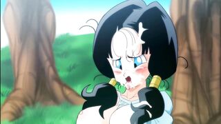 Kame Paradise 3 Multiversex Uncensored - Videl Learn How to Give Head by Foxie2k