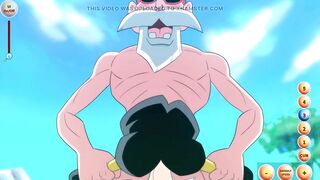 Kame Paradise 3 Multiversex Uncensored - Videl Learn How to Give Head by Foxie2k