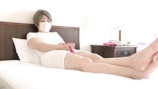 Mature Woman Lewd Vibrator Masturbation