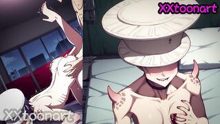 Kaiju No. 8 Hentai art_Alien Kaiju No. 9 Big tits