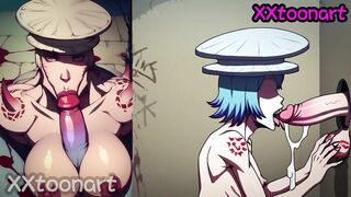 Kaiju No. 8 Hentai art_Alien Kaiju No. 9 Big tits