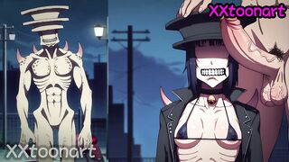 Kaiju No. 8 Hentai art_Alien Kaiju No. 9 Big tits