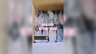 50% off store wide link in video