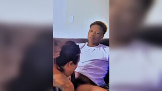 First Time Sucking BBC Amateur