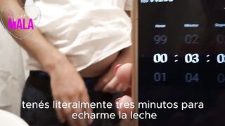 I FUCK MY FRIENDS GIRLFRIEND WHILE HE GOES SHOPPING. 3 MINUTE CHALLENGE
