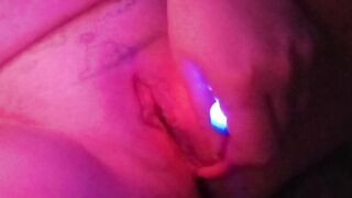 Sexy C hot double penetration masturbation