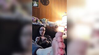 Stare at My Perfect Soles for the Next 6 Minutes While I Ignore You