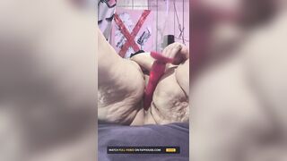 Way Big Nipple Clamps 44ddds Squeezed Cumming Down Her Fat Knees