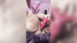 Way Big Nipple Clamps 44ddds Squeezed Cumming Down Her Fat Knees