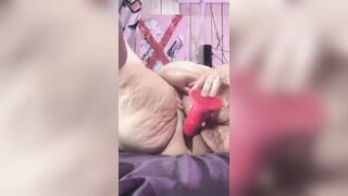 Way Big Nipple Clamps 44ddds Squeezed Cumming Down Her Fat Knees