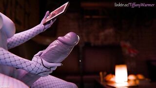 Purple Dick Futa Fucking Cass