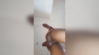 Fat Juicy Pussy in Your Face -ebony Masked Lady Grinds Wet and Oiled