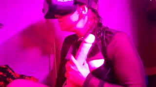 This Is My First Time Giving a Blowjob in the World of Virtual Reality
