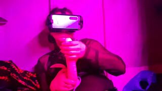 This Is My First Time Giving a Blowjob in the World of Virtual Reality