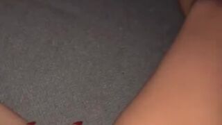 ???? Milf playing with her shaved pussy