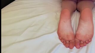 Sexy Redhead Nurse - Big Ass Ginger Milf Feet & Soles Teasing Worship