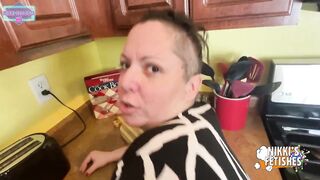 NIKKISFETISHES - Nikki Sequoia Screwed In The Kitchen