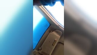 Playing with Pussy in Traffic