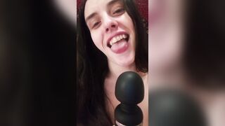 I Want You to Train my Throat Gagging on Toys Snapchat Oral Fixation Dirty Talk Cock Worship Onyfans