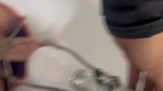 Glory Hole with Tight Lamp Shade