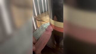 Glory Hole with Tight Lamp Shade