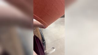 Glory Hole with Tight Lamp Shade