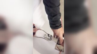 Glory Hole with Tight Lamp Shade