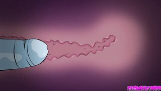 Bender fucks Leela very hard and puts her inside him ( Futurama ) cartoon porn